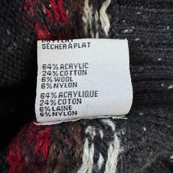 Marie Claire - Grey/ Blue Classic Nordic Style Turtleneck Sweater - Picture 8 of 8